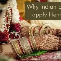 why indian brides apply henna