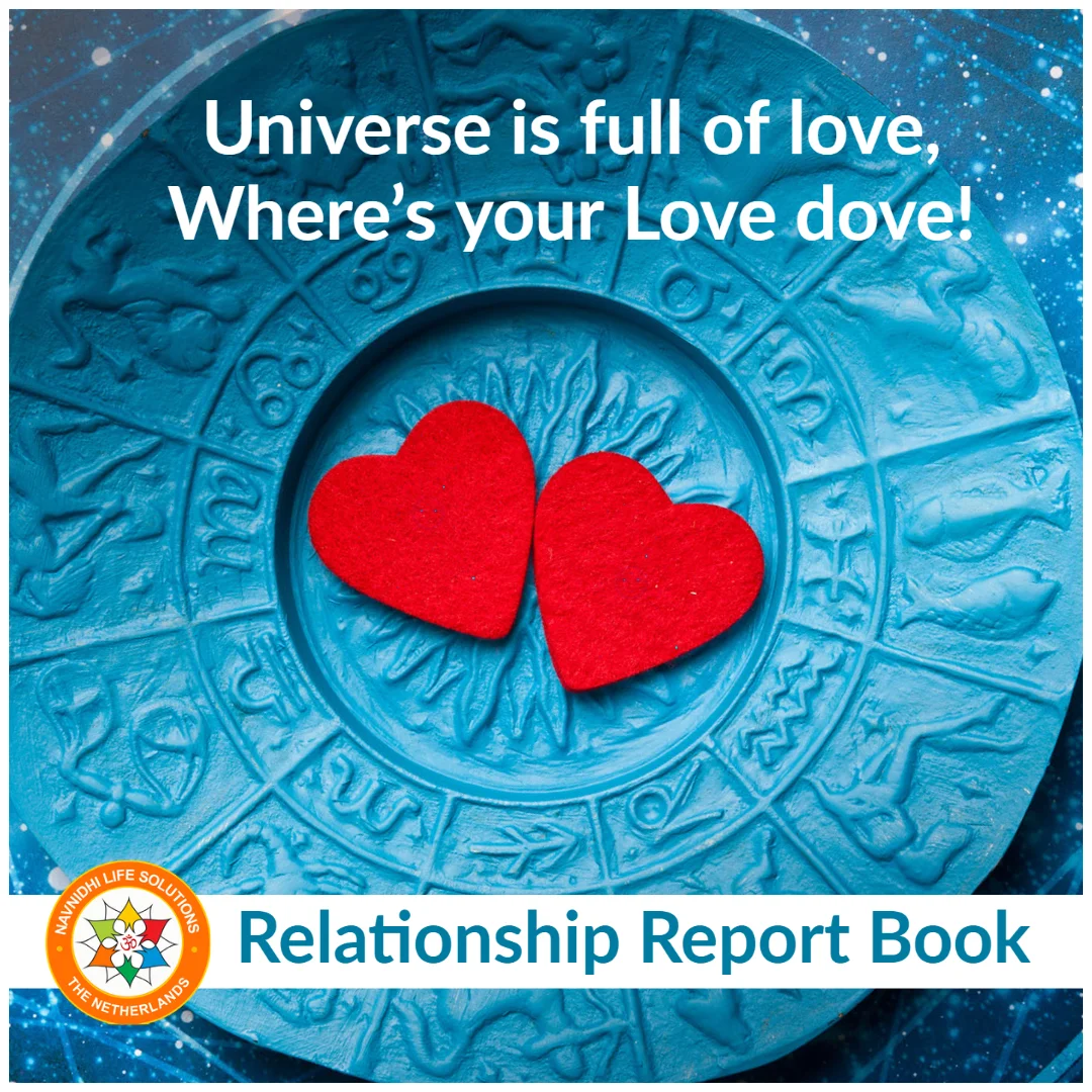 Vedic Astrology horoscope solutions Relationship Report Book