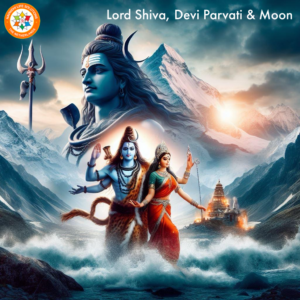 Lord Shiva and Parvati on Kailash
