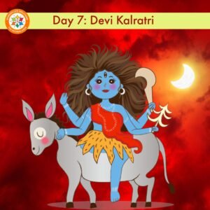 Day 7 Devi Kalratri - baby cute form of Durga Navratri