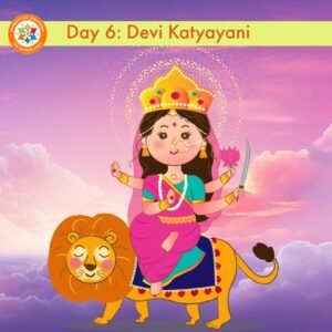 Day 6 Devi Katyayani - baby cute form of Durga Navratri